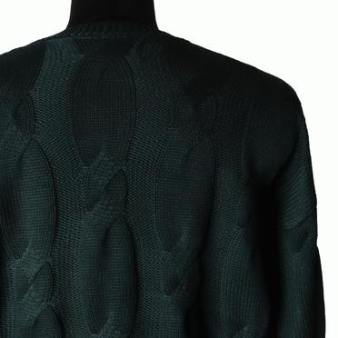 Cable Knit Pullover　GREEN No.9