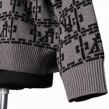 Jacquard Knit Pullover　BR×DBR No.10