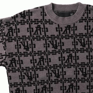 Jacquard Knit Pullover　BR×DBR No.11