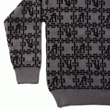 Jacquard Knit Pullover　BR×DBR No.12