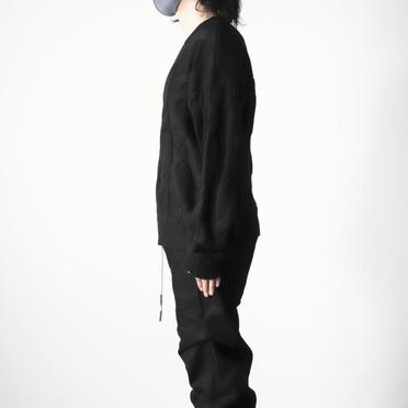 Cable Knit Pullover　BLACK No.17