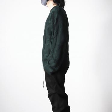 Cable Knit Pullover　GREEN No.17