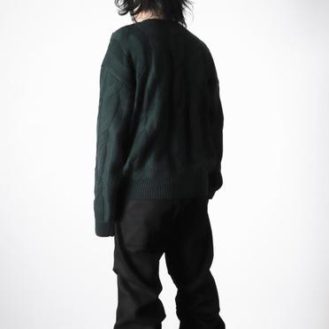 Cable Knit Pullover　GREEN No.18