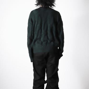 Cable Knit Pullover　GREEN No.19