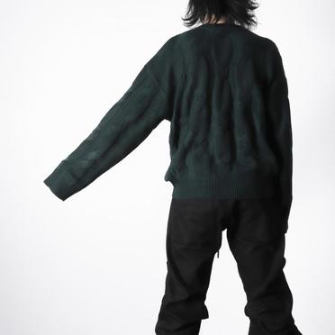 Cable Knit Pullover　GREEN No.20