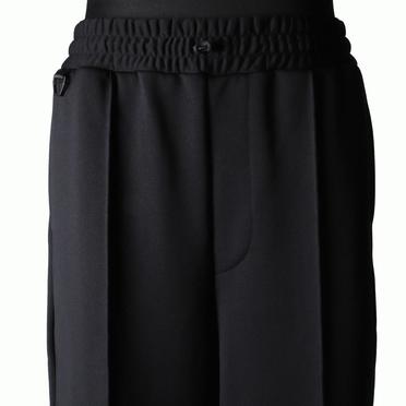 TRACK WIDE JERSEY　BLACK No.7