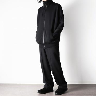 TRACK WIDE JERSEY　BLACK No.20
