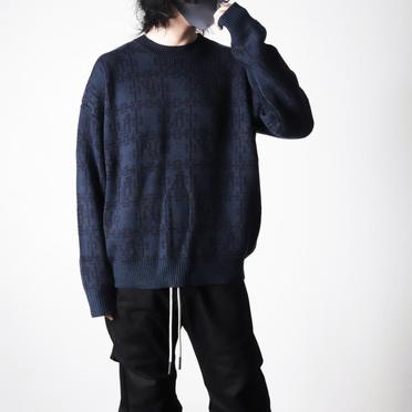 Jacquard Knit Pullover　NA×DNV No.22