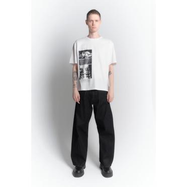 GRAPHIC T-SHIRT "UNFORGETTABLE FEELING"　WHITE No.2