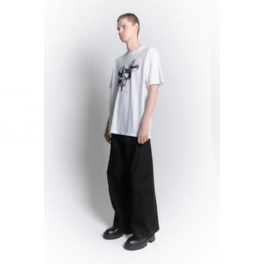 GRAPHIC T-SHIRT"REVERBERATION"　WHITE No.3