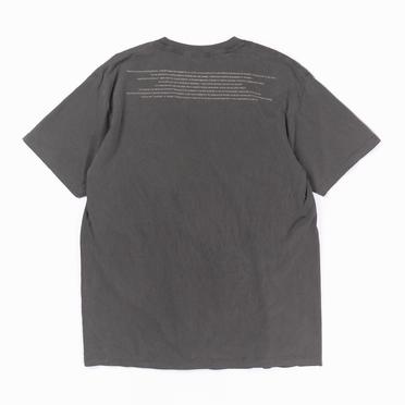 GRAPHIC T-SHIRT "SHOKKAKUTEKI SONZAI"　CHARCOAL No.2