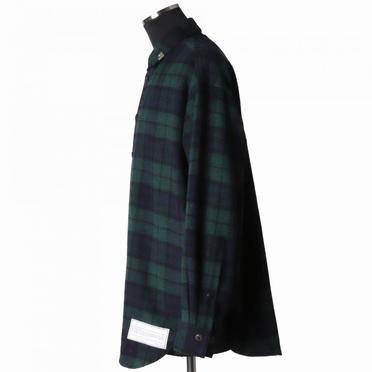 Beaver Tartan Check Shirt　GREEN CHECK No.3