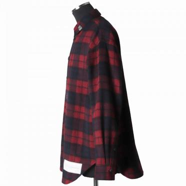 Beaver Tartan Check Shirt　RED CHECK No.3