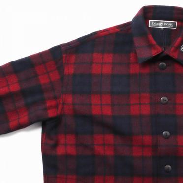 Beaver Tartan Check Shirt　RED CHECK No.8