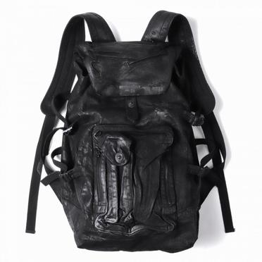 917BGU1-C COATED 12oz DENIM　BLACK No.1