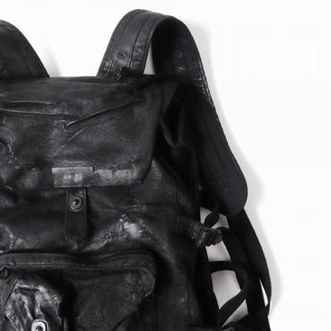 917BGU1-C COATED 12oz DENIM　BLACK No.4