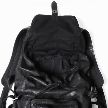 917BGU1-C COATED 12oz DENIM　BLACK No.6