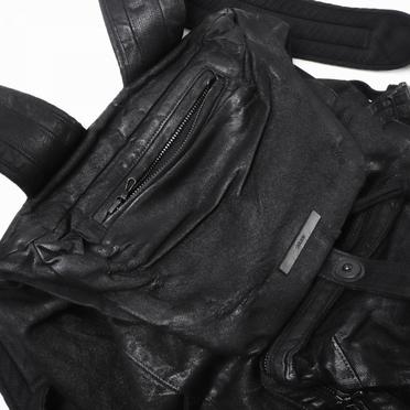 917BGU1-C COATED 12oz DENIM　BLACK No.7