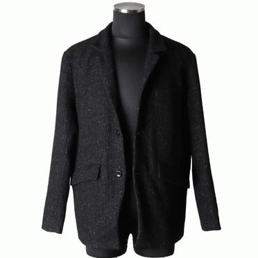 WOOL JERSEY JACKET　BLACK No.8