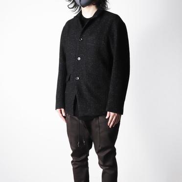WOOL JERSEY JACKET　BLACK No.16