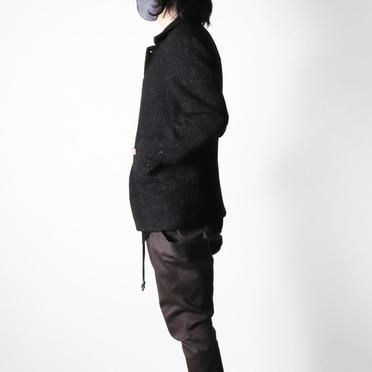 WOOL JERSEY JACKET　BLACK No.17