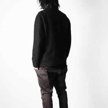 WOOL JERSEY JACKET　BLACK No.18