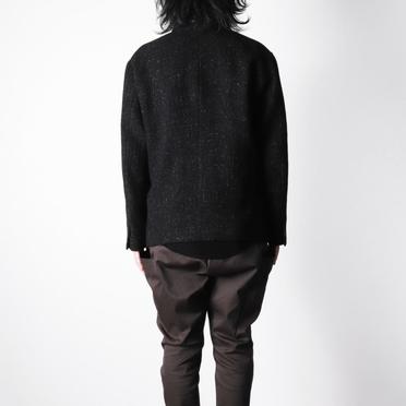 WOOL JERSEY JACKET　BLACK No.19