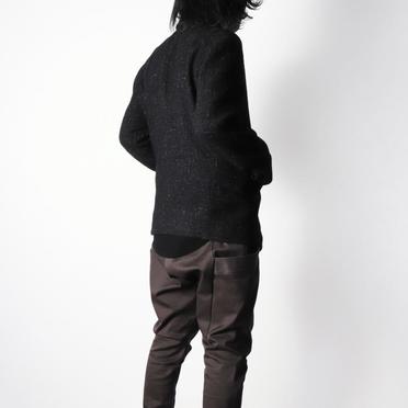 WOOL JERSEY JACKET　BLACK No.20