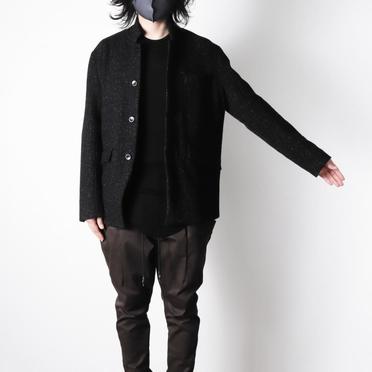 WOOL JERSEY JACKET　BLACK No.21