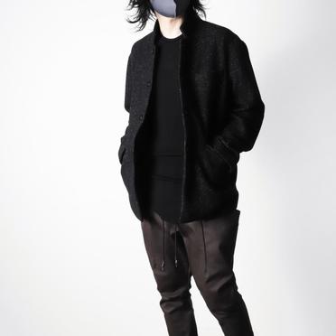 WOOL JERSEY JACKET　BLACK No.22