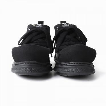 ROLL-TONGUE STAINING SHOES feat. Maison MIHARA YASUHIRO (MID CUT)　BLACK×BLACK No.3