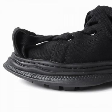 ROLL-TONGUE STAINING SHOES feat. Maison MIHARA YASUHIRO (LOW CUT)　BLACK×BLACK No.10