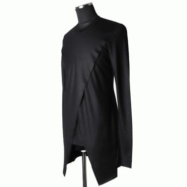 927CUM3 WOOL SZ JERSEY　BLACK No.2