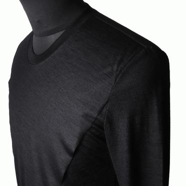 927CUM3 WOOL SZ JERSEY　BLACK No.8