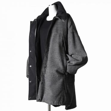 TWEED MONSTER COAT MIX GRAY No.7