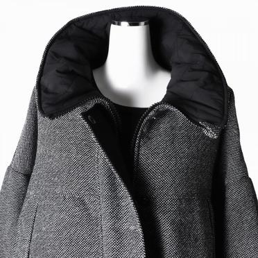 TWEED MONSTER COAT MIX GRAY No.15