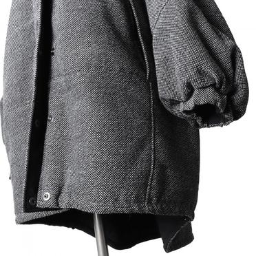 TWEED MONSTER COAT MIX GRAY No.17