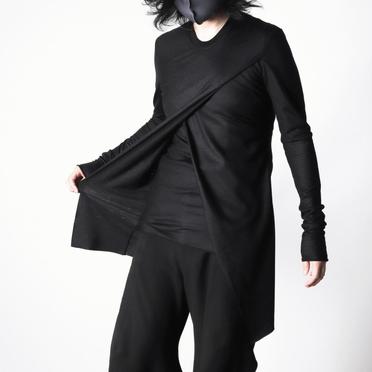 927CUM3 WOOL SZ JERSEY　BLACK No.24