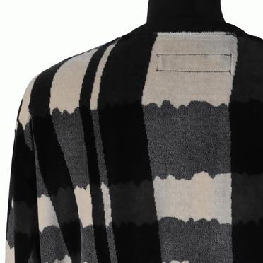 Crew Neck Pullover　BK×GY×IV No.9