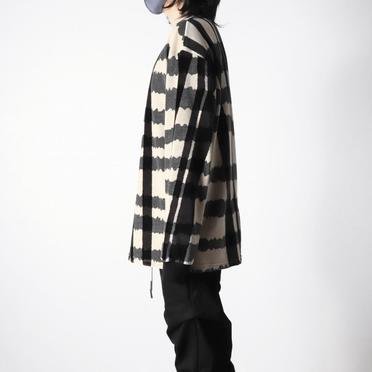 Crew Neck Pullover　BK×GY×IV No.15