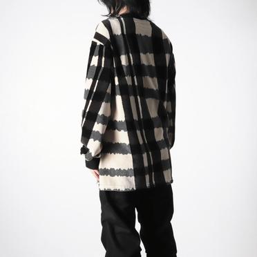 Crew Neck Pullover　BK×GY×IV No.16