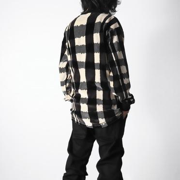 Crew Neck Pullover　BK×GY×IV No.19