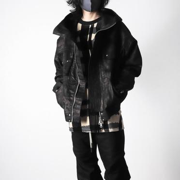 Crew Neck Pullover　BK×GY×IV No.23