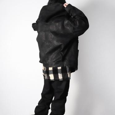 Crew Neck Pullover　BK×GY×IV No.24