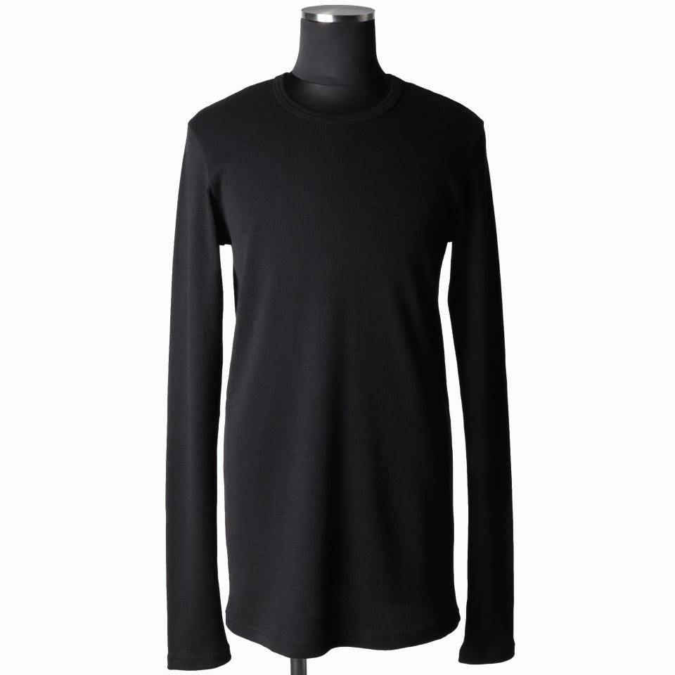Crew Neck Top　BLACK