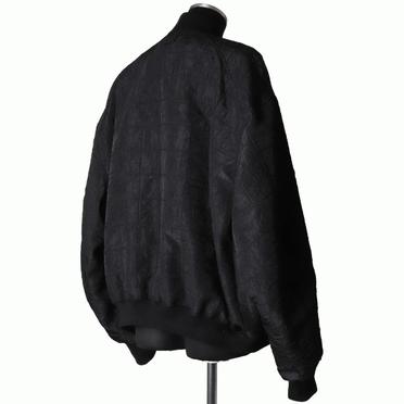 Geometry Jacquard Jumbo MA-1 Blouson　BLACK No.6