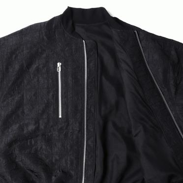 Geometry Jacquard Jumbo MA-1 Blouson　BLACK No.13