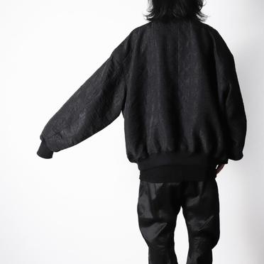Geometry Jacquard Jumbo MA-1 Blouson　BLACK No.20