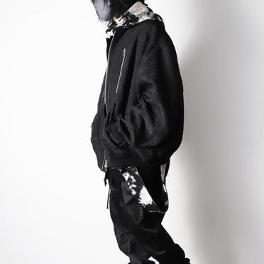 Geometry Jacquard Jumbo MA-1 Blouson　BLACK No.24