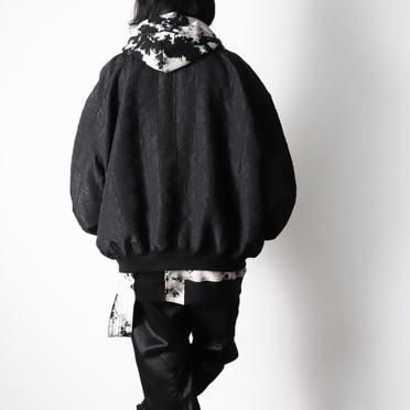 Geometry Jacquard Jumbo MA-1 Blouson　BLACK No.25